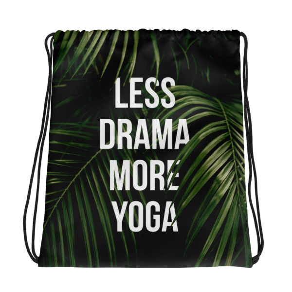 Less Drama More Yoga Gym Bag Pilates