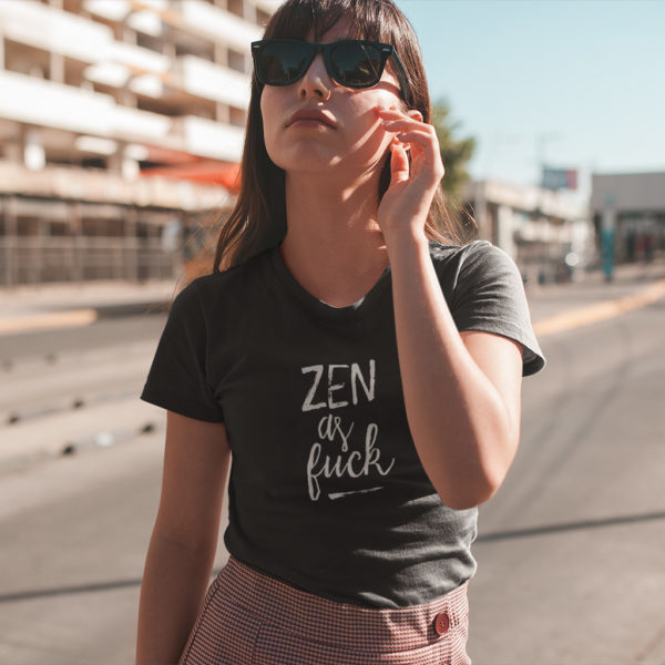 Avocadista Zen As Fuck Yoga T-Shirt