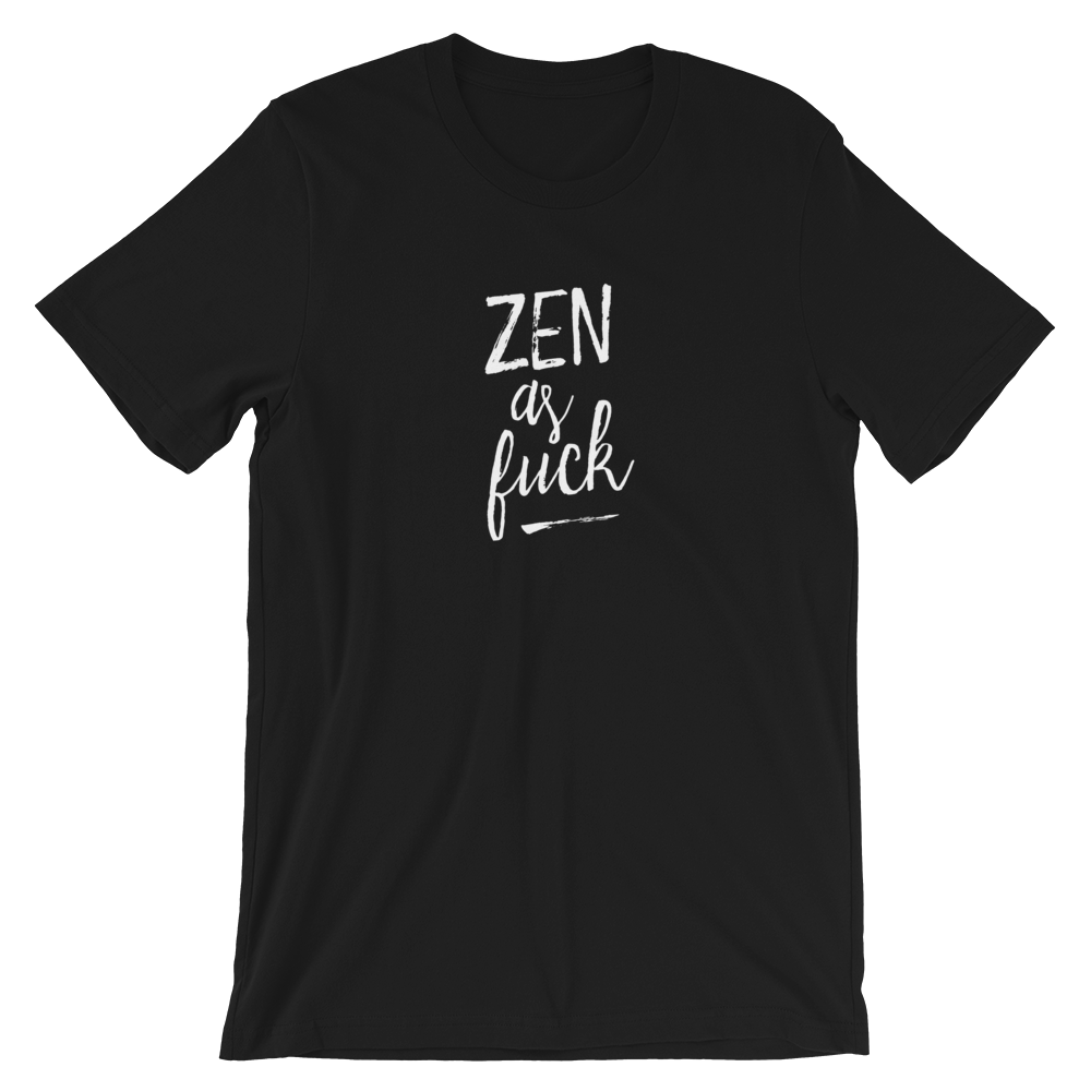 Avocadista Zen As Fuck Yoga T-Shirt