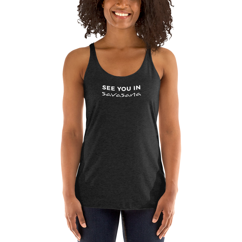 See You In Savasana Racerback Tank - Avocadista