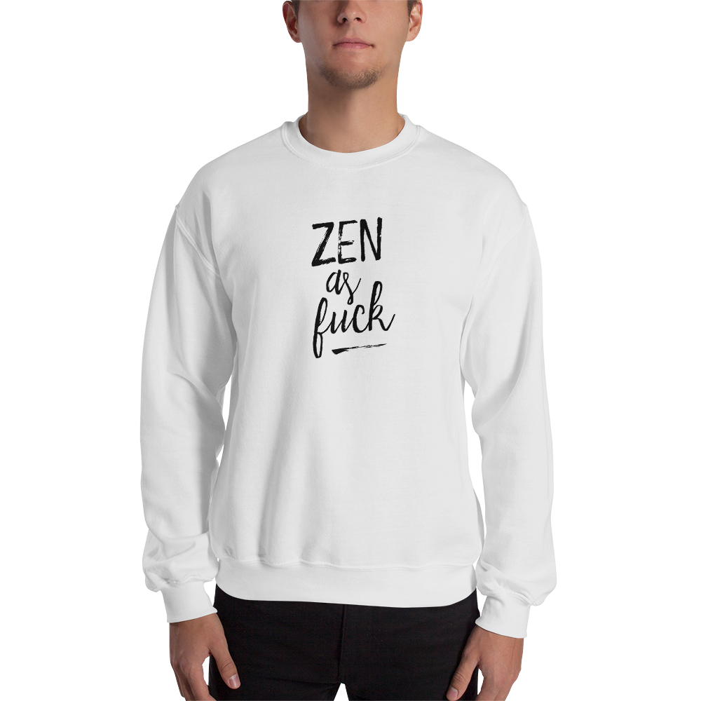 Avocadista Zen as Fuck Yoga Sweatshirt Pullover