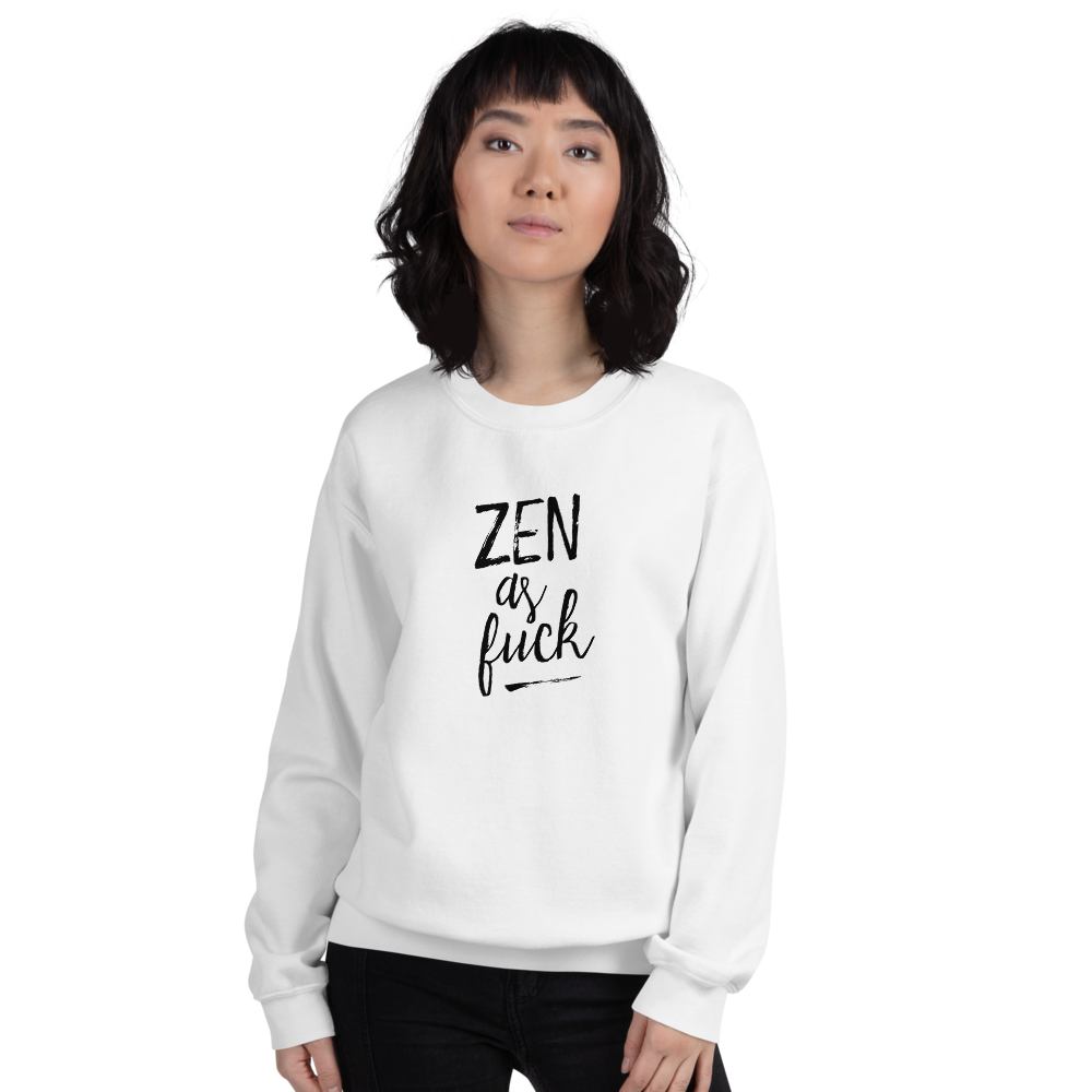 Avocadista Zen as Fuck Yoga Sweatshirt