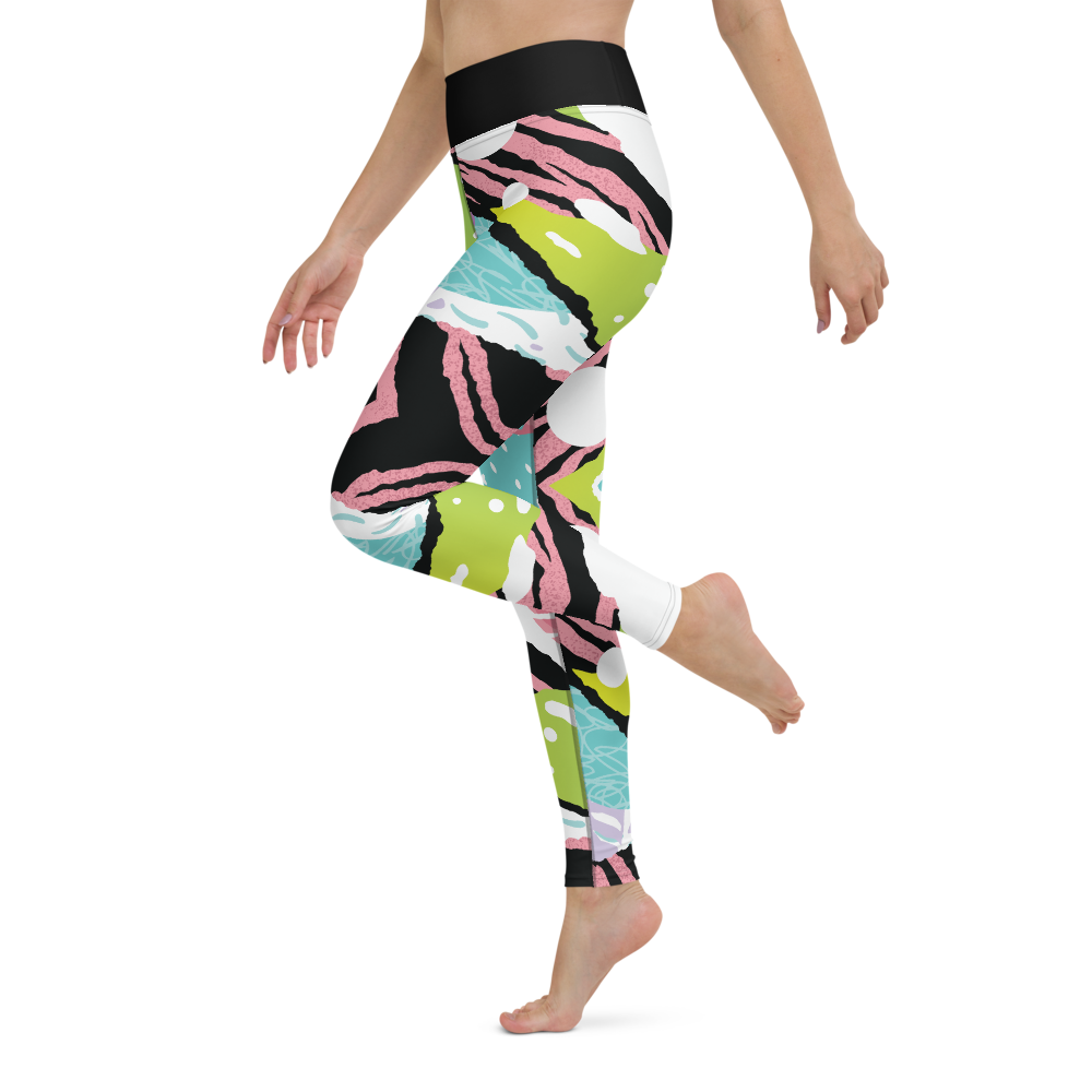 Avocadista Pop Art Yoga Leggings Tights Pants Active Wear Pilates