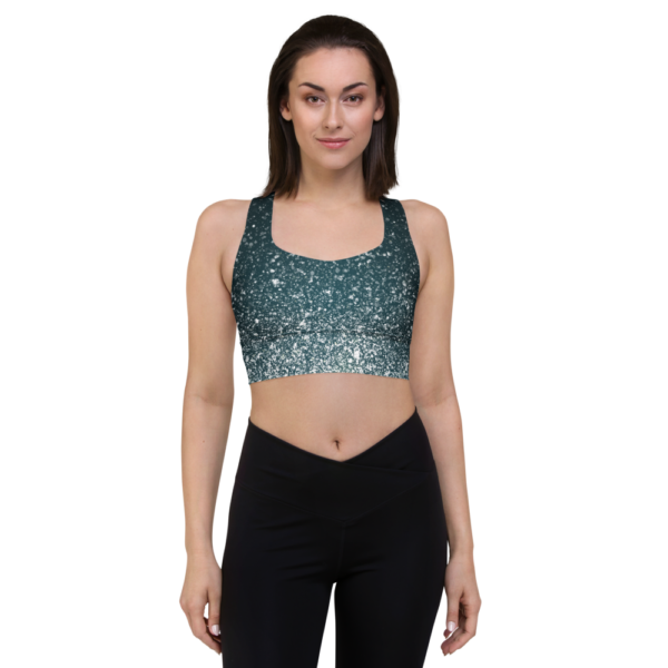 White Dust Yoga Sports Bra Active Wear Pilates