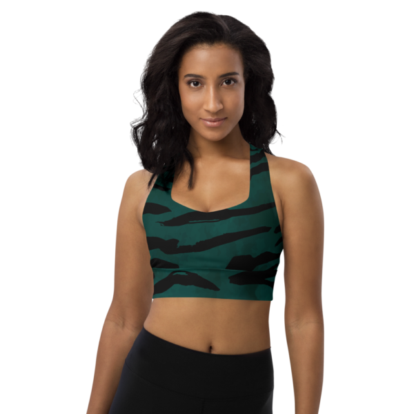 Emerald Spirit Yoga Sports Bra Active Wear Pilates