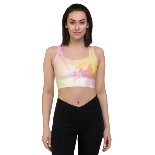 Tie-Dye Yoga Sports Bra Active Wear Pilates